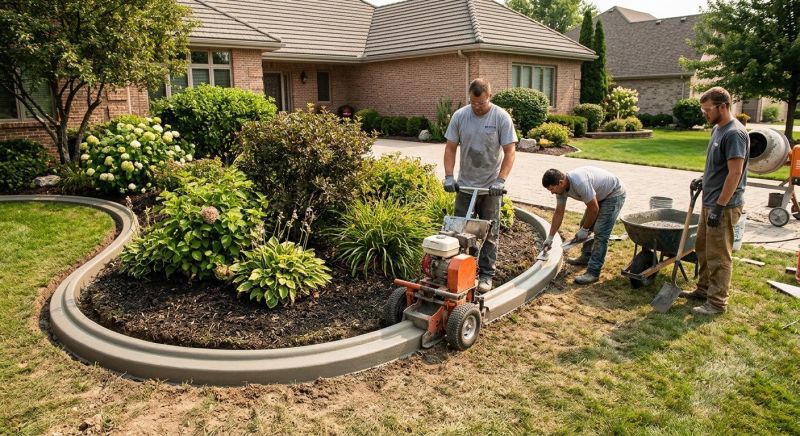 Concrete Curbing Installation in Citrus County, FL