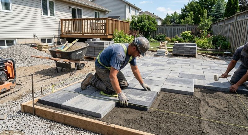 Custom Pavers Installation in Boston, MA