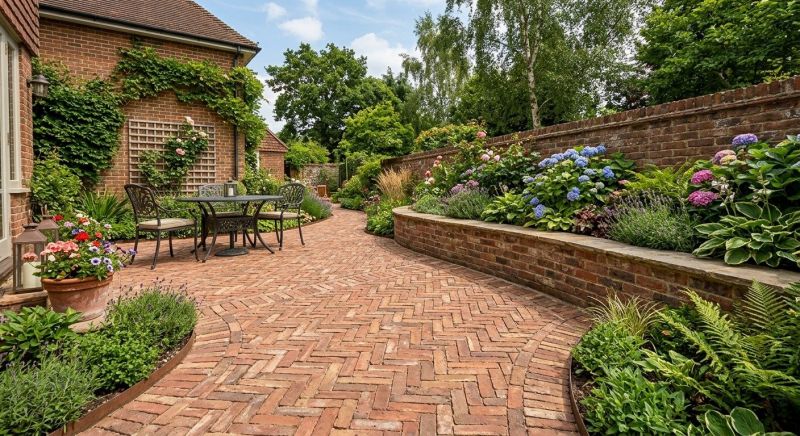 Patio Brick Installation in Nashua, NH
