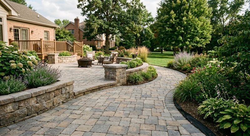 Patio Hardscaping in Boston, MA